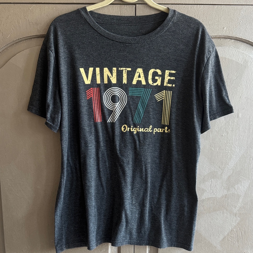 Vintage 1971 Original Parts Graphic TShirt Size Xl